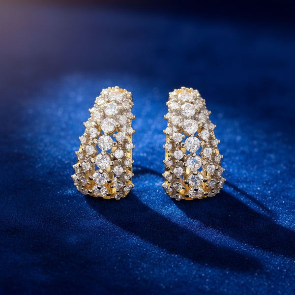 440844 Cz Bali With 2 Tone Rhodium Plating