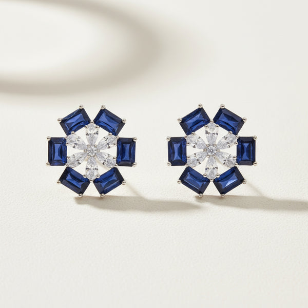 440972 Cz Tops With Rhodium Plating