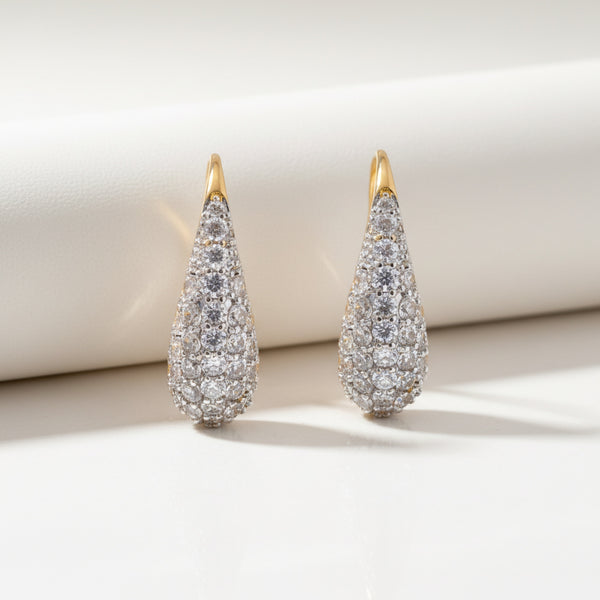 441012 Cz Bali With 2 Tone Rhodium Plating