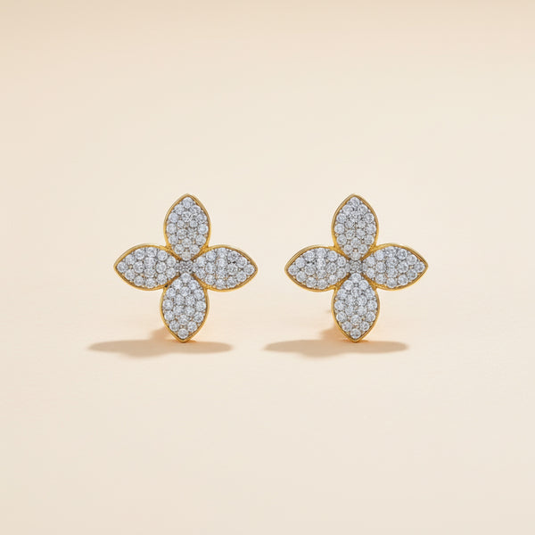 441013 Cz Tops With 2 Tone Rhodium Plating