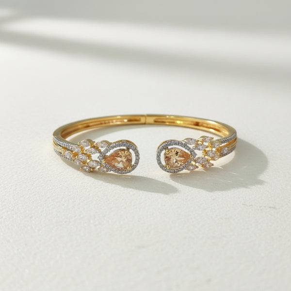 441058 Cz Classic Kada With 2 Tone Plating