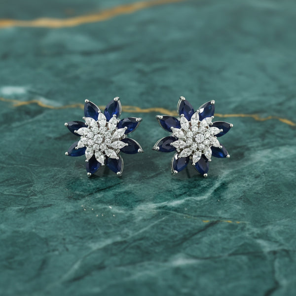 441141 Cubic Zirconia Tops With Rhodium Plating