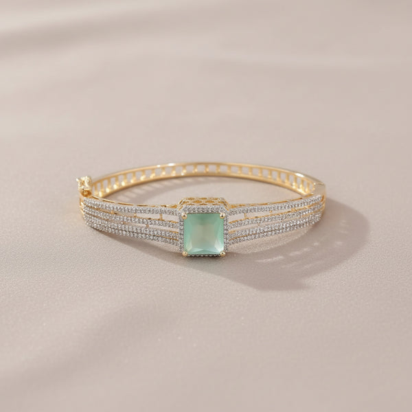 441348 Cz Classic Kada With 2 Tone Plating