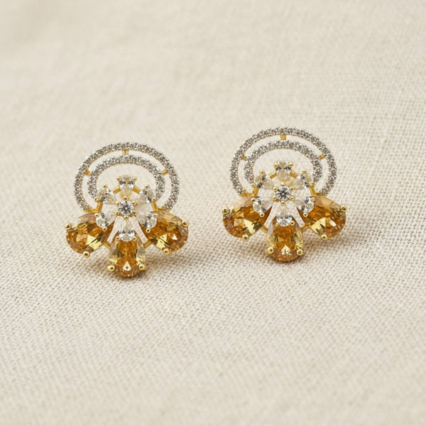 441478 Cz Tops With 2 Tone Plating