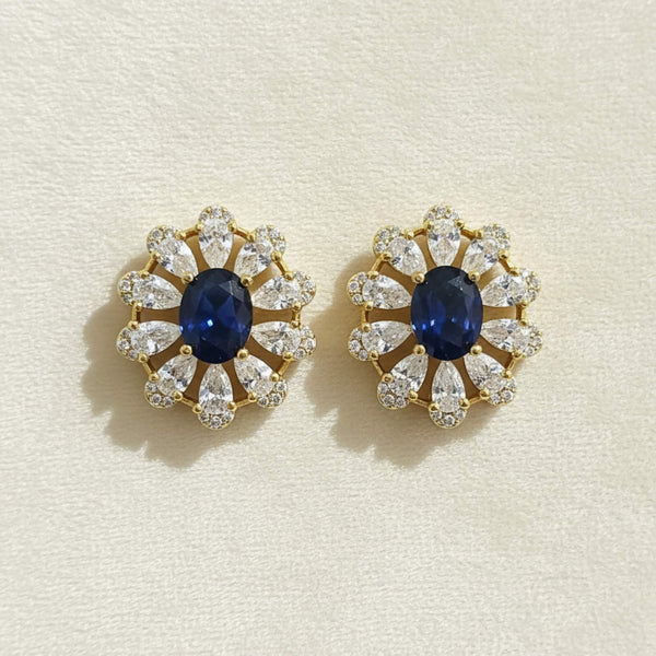 441480 Cz Tops With Mehndi Plating