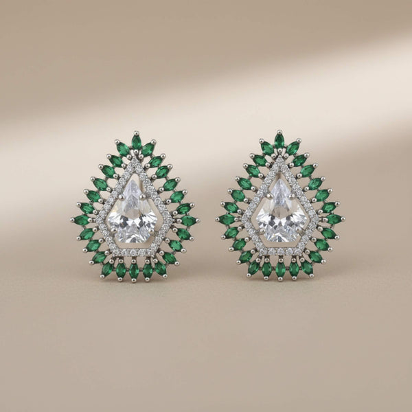 441980 Cz Tops With Rhodium Plating