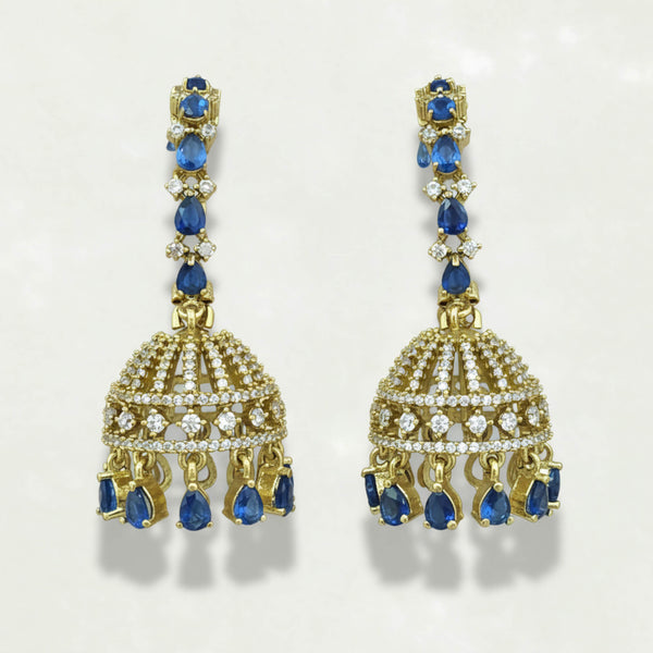 442101 Cz Bali With Mehndi Plating