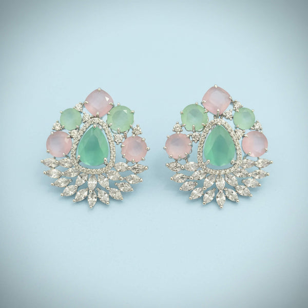 442229 Cz Tops With Rhodium Plating