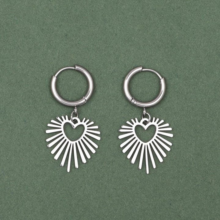 Steel Anti Tarnish Hoops 705158