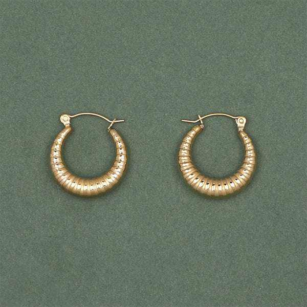 Steel Anti Tarnish Hoops 705185