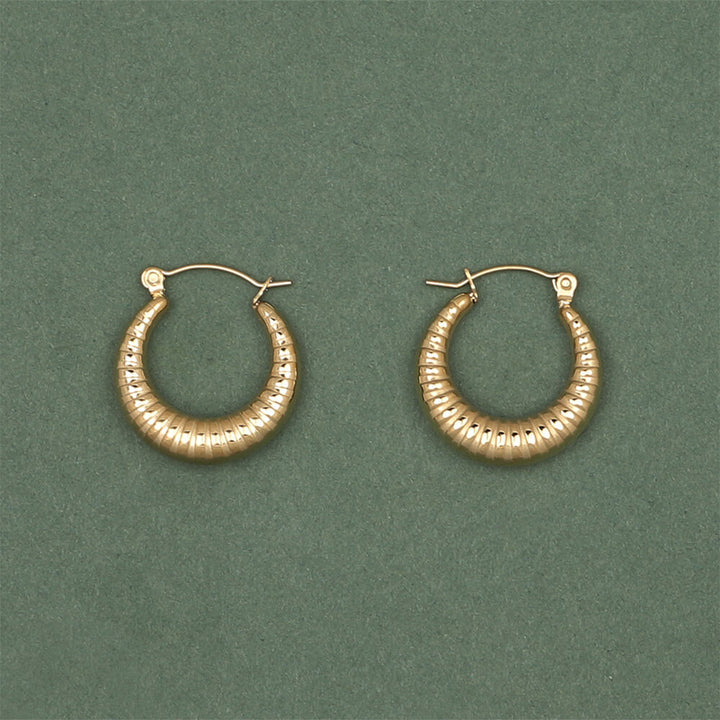 Steel Anti Tarnish Hoops 705185