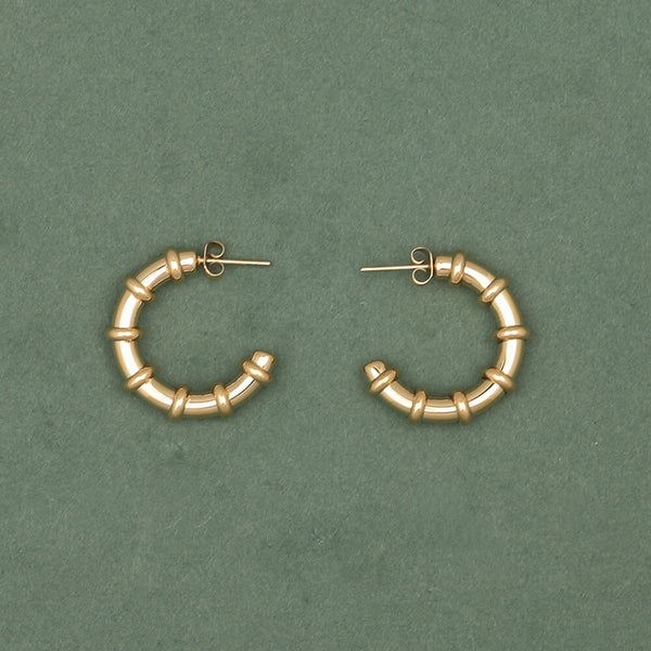 Steel Anti Tarnish Hoops 705210