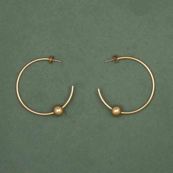 Steel Anti Tarnish Hoops 705297