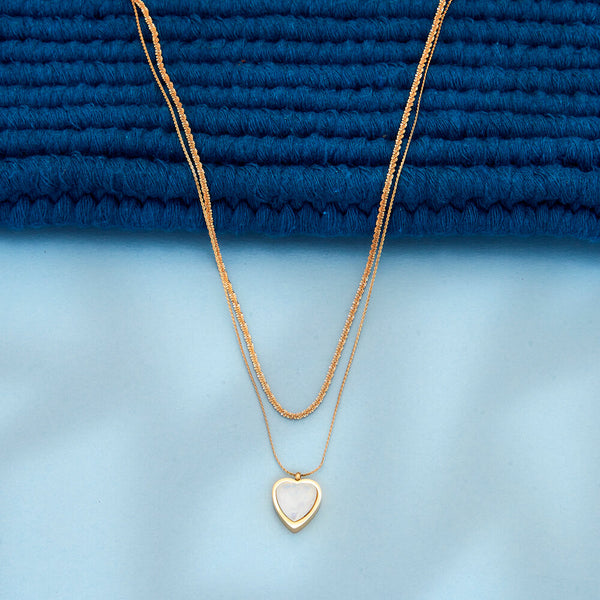 707318 Western Heart Chain Pendant