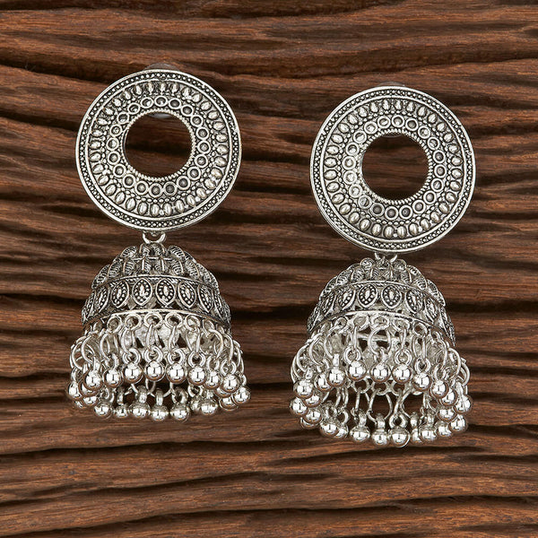 Jhumki With Oxidised Plating 801667