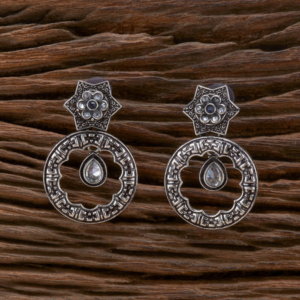 Delicate Earring With Oxidised Plating 807049