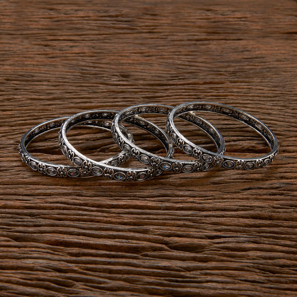 Classic Bangles With Oxidised Plating 807070