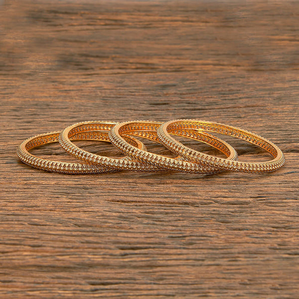 Antique Classic Bangles With Gold Plating 218621